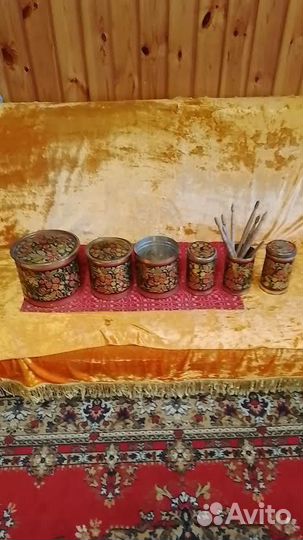 Расписная посуда СССР