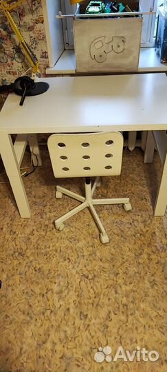 Детский стол и стул IKEA