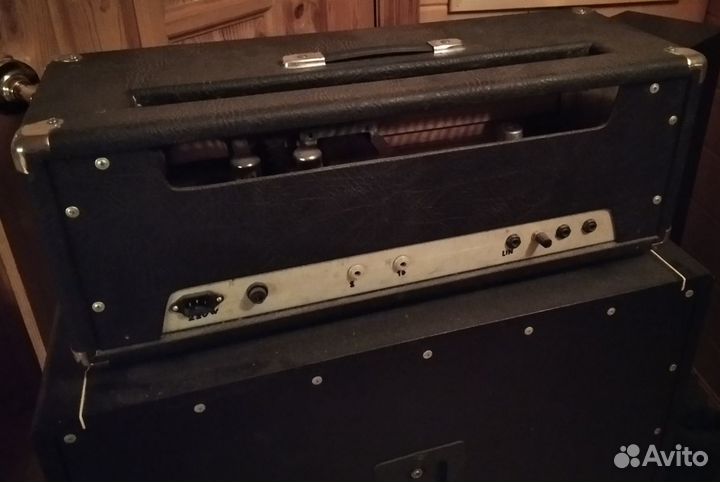 Усилитель Маршалл 200 Вт, Голова + Кабинет