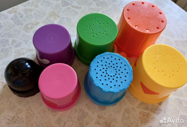 Логическая пирамидка-стаканчик IKEA