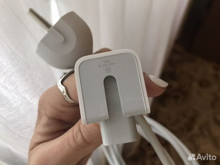 Сетевой кабель для блоков питания Apple MacBook