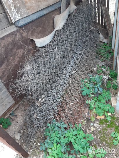Строительная сетка раббица в рулоне /3 штуки