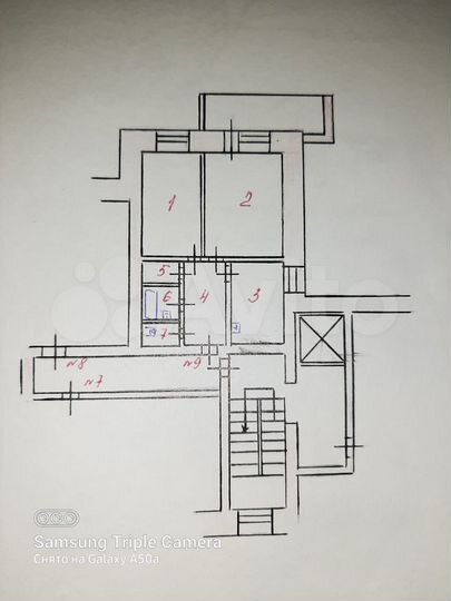 2-к. квартира, 46,4 м², 2/9 эт.