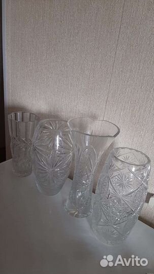 Графины,хрусталь разный