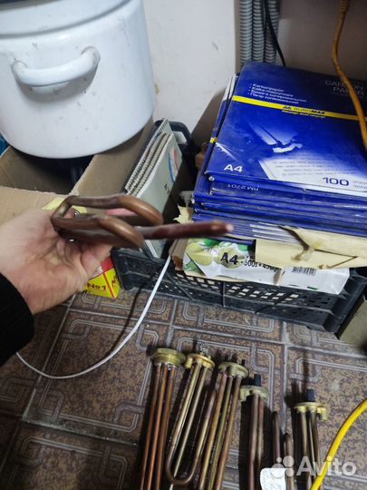 Тэн для водонагревателя 2 квт фланец