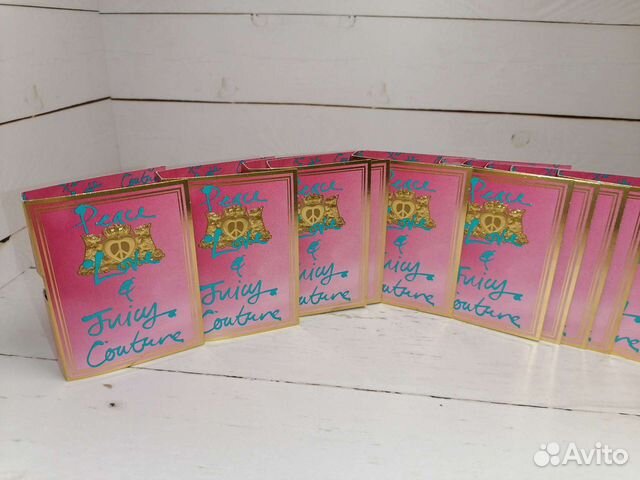 Пробники жен парфюма Peace, Love & Juicy Couture