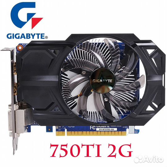Видеокарта gtx 750ti 2gb