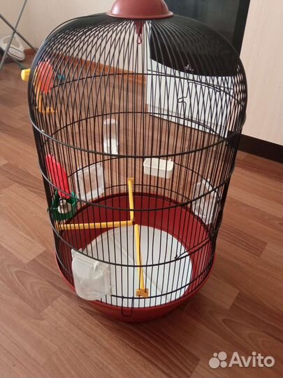 Клетка для птиц круглая