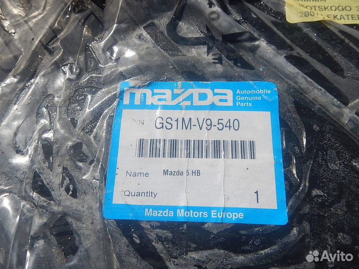 Коврик багажника, Mazda (Мазда) -6 (GH) (07)