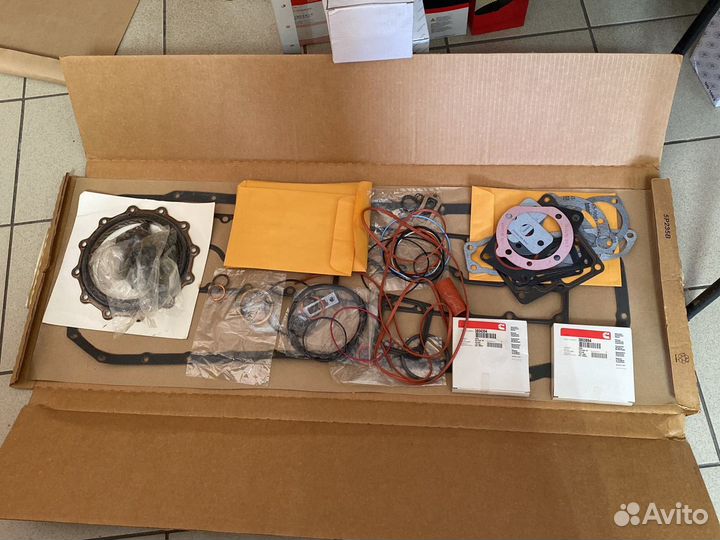 Набор прокладок нижний cummins M11