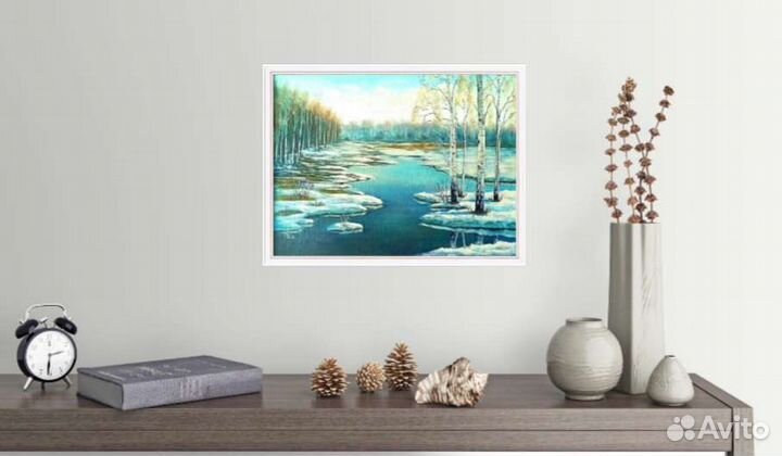 1.Картина. Пейзажи, масло,холст /двп 30х40