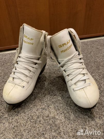 Коньки фигурные детские Graf 32 размер