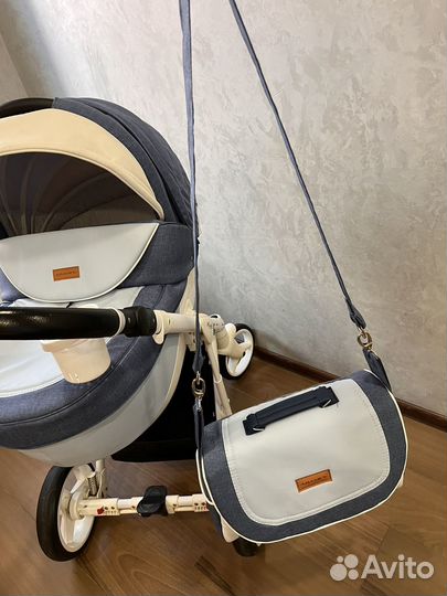 Коляска 2 в 1 adamex barletta 2.0