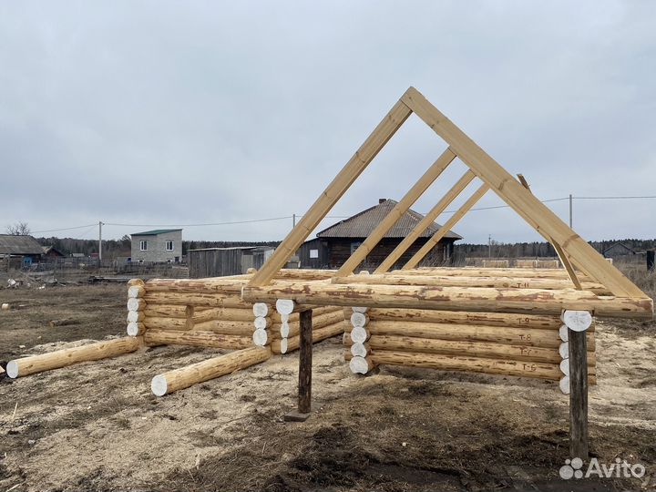 Сруб для бани 3х4