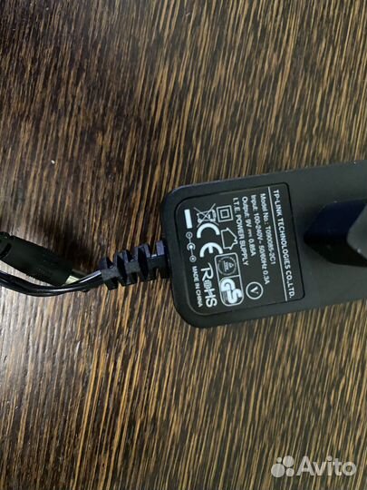 Блок питания 9V 0,85 А