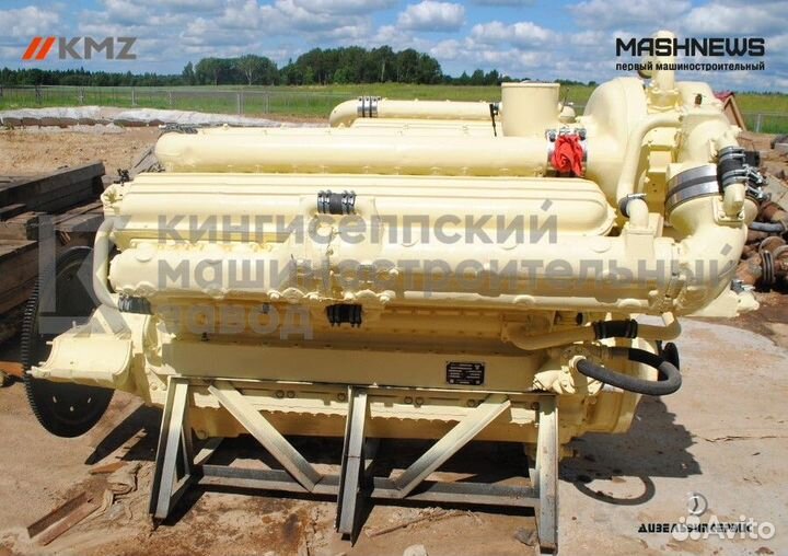 Дизельный двигатель М756Б-1Д