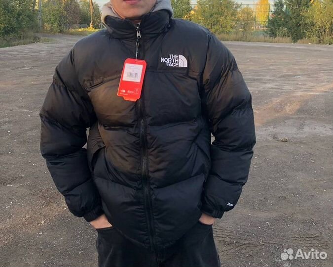 Пуховик The north face 700 зимний мужской S