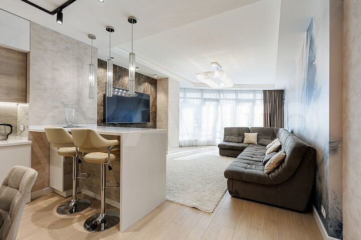 3-к. квартира, 136 м², 7/22 эт.