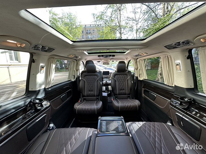 Аренда минивэн Мерседес V-class с водителем