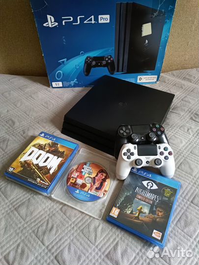 Sony PS4 PRO С Играми
