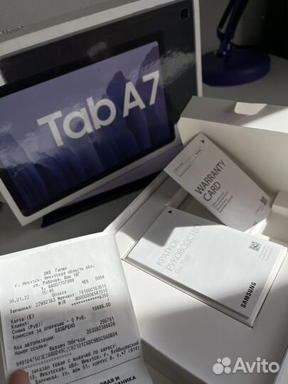 Планшет samsung galaxy tab a7