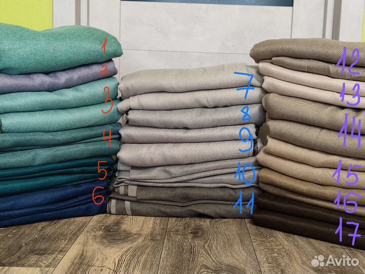 Ткань рогожка лен,канвас на отрез, пошив штор