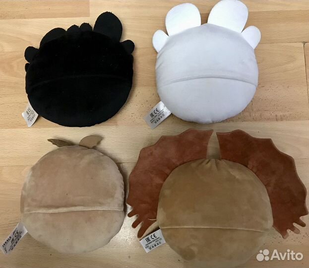 Игрушки-подушки Как приручить дракона: Беззубик, Д