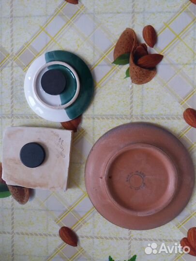 Тарелка вазочки магниты греческие