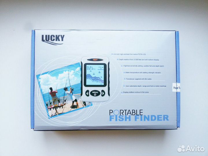 Эхолот для зимней рыбалки Lucky ff718