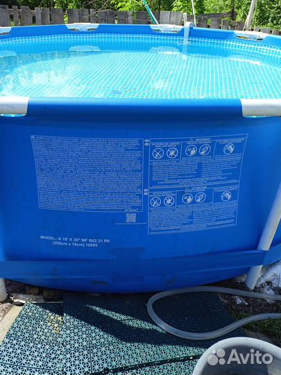 Каркасный бассейн 305х76