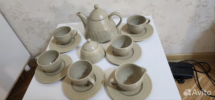 Сервиз кофейный новый 14 предметов не пользовались
