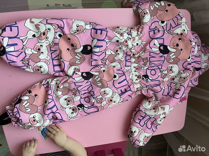 Комбинезон демисезонный 80-86