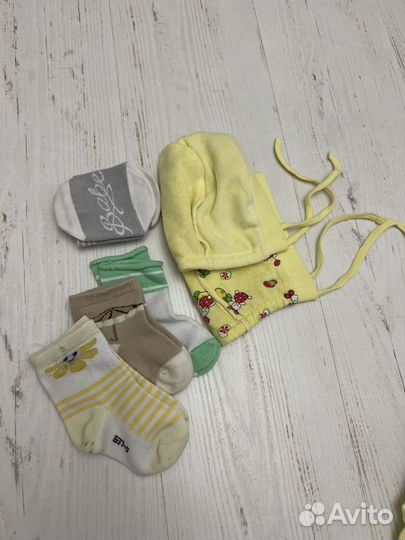 Вещи пакетом на девочку новорожденную