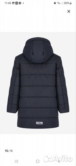 Куртка удлиненная autventure для девочки р158-164