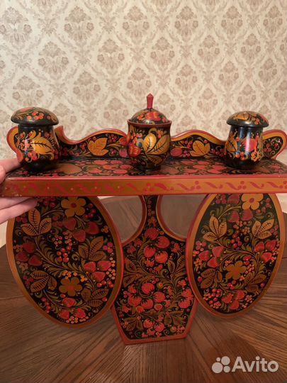 Посуда хохлома доски