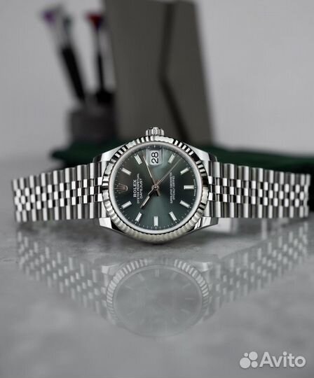 Часы Rolex datejust green оригинал noob