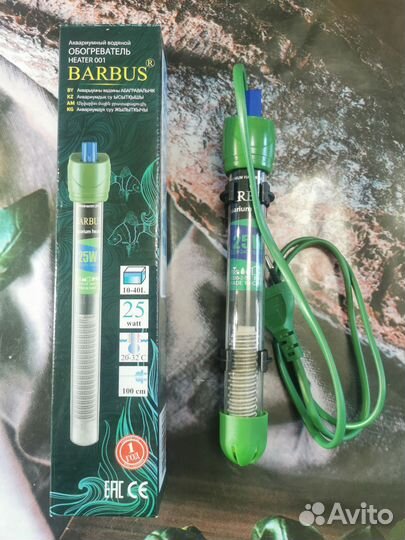 Обогреватели, аэро ф-тр и компрессор для аквариума