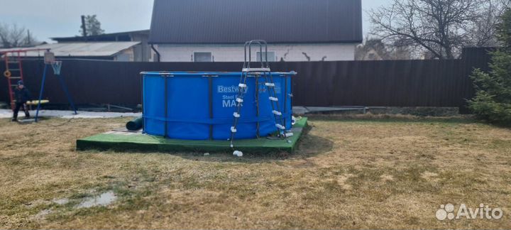 Каркасный бассейн 366 на 133