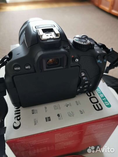 Цифровая камера Canon eos-650d kit 18-135mm