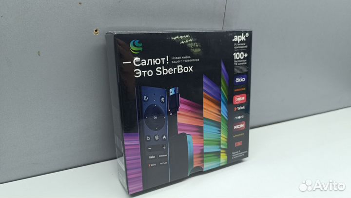 Sberbox Тв приставка сбер салют