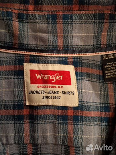 Wrangler рубашка