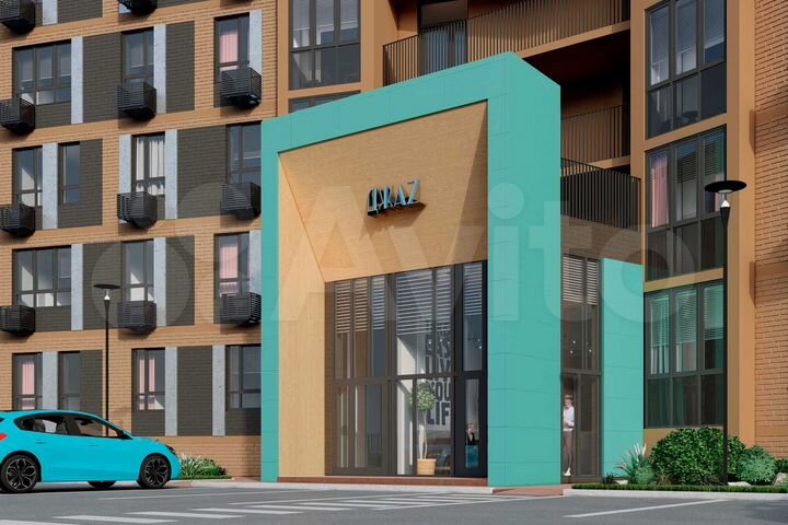 2-к. квартира, 57,9 м², 8/16 эт.