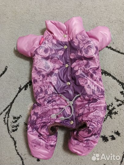 Зимний комбинезон для собачки