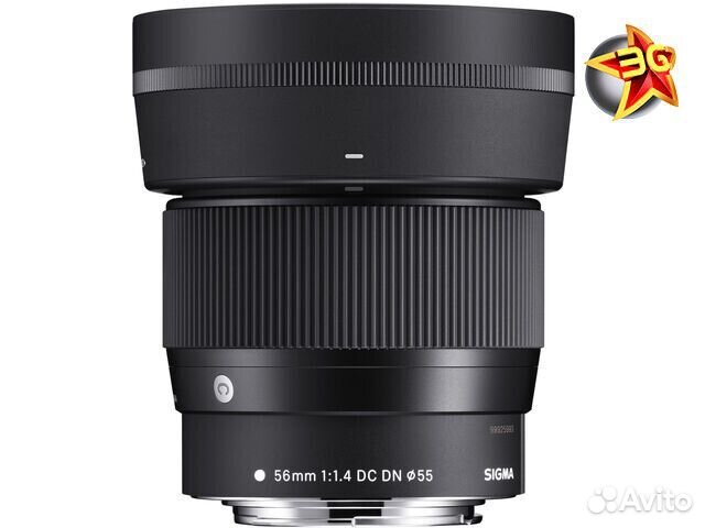 Объектив Sigma AF 56mm f/1.4 DC DN Contemporary Ni