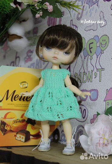 Платье для куклы xiaomi monst