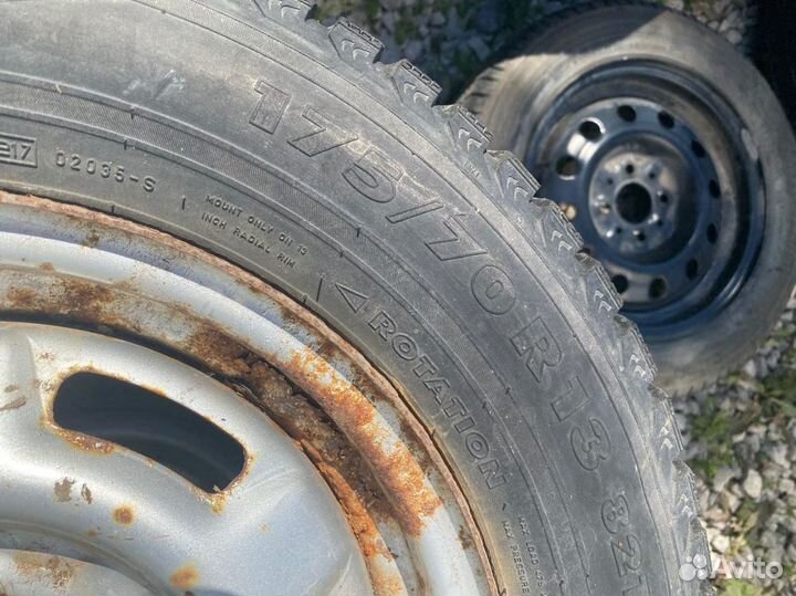 175/70 R13 Nokian Tyres Hakkapeliitta 5 Зима Штамп