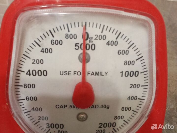 Весы кухонные с чашей 5 кг