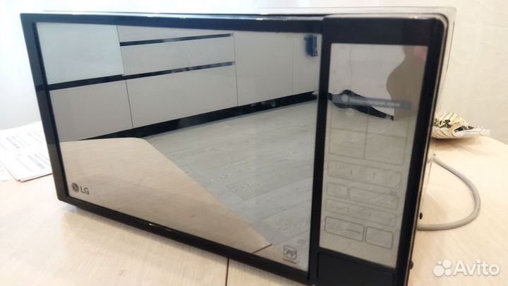 Свч микроволновая печь Lg зеркальная. Доставка