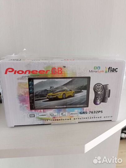 Автомагнитола pioneer 2din с блютузом сенсорная