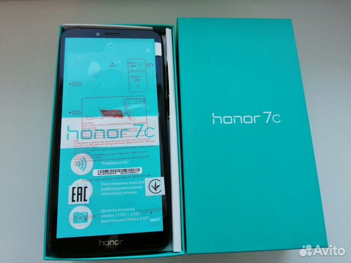 HONOR 7C, 3/32 ГБ